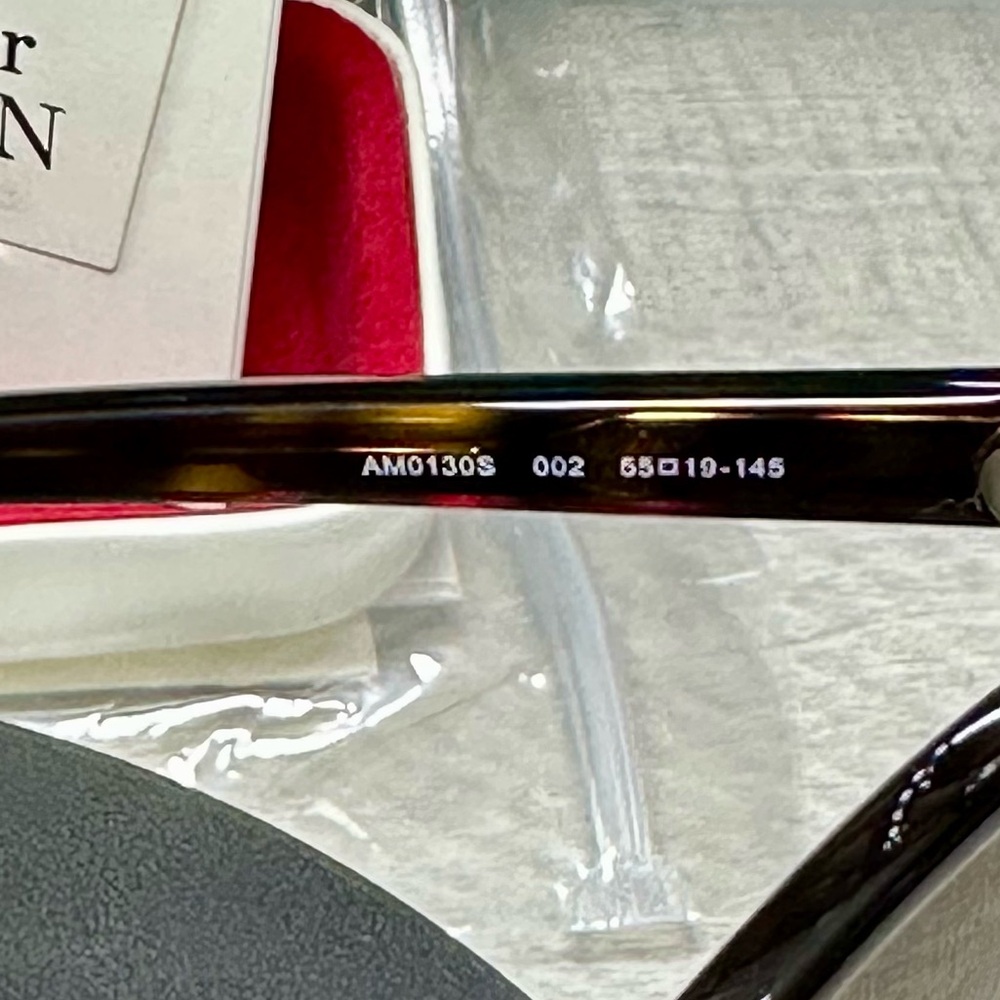 NEW! Alexander McQueen Edge Cateye Sunglasses 55mm - Picture 6 of 8